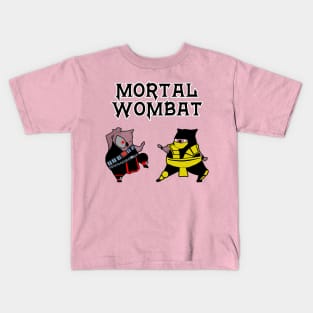 Mortal Wombat Kids T-Shirt